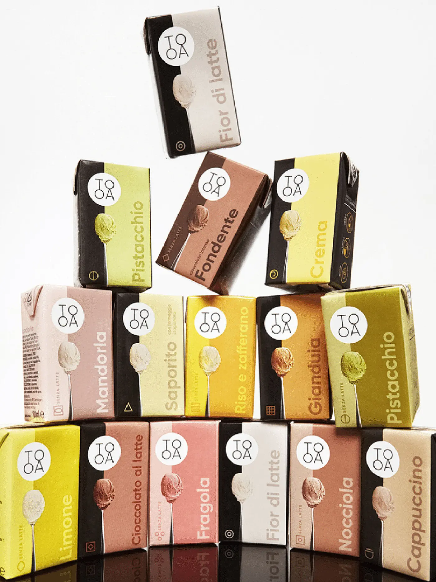 TOOA | Gianduia Nougateis 2 x 2 Stk. | 